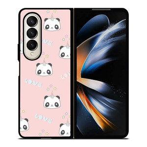 PANDACORN PATTERN Samsung Z Fold 4 Case