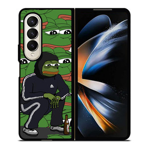 PEPE THE FROG TSM 2 Samsung Z Fold 4 Case PEPE THE FROG TSM 2 Samsung Z Fold 4 Case