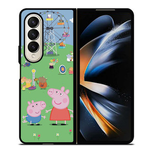 PEPPA PIG PLAYGROUND Samsung Z Fold 4 Case PEPPA PIG PLAYGROUND Samsung Z Fold 4 Case