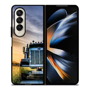 PETERBILT TRUCK Samsung Z Fold 4 Case PETERBILT TRUCK Samsung Z Fold 4 Case