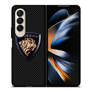 PEUGEOT SYMBOL Samsung Z Fold 4 Case PEUGEOT SYMBOL Samsung Z Fold 4 Case