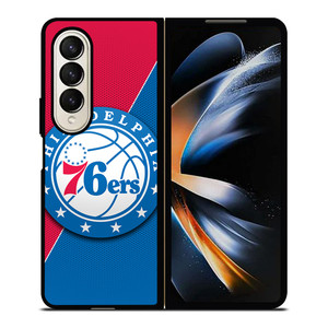 PHILADELPHIA 76ERS LOGO 2 Samsung Z Fold 4 Case PHILADELPHIA 76ERS LOGO 2 Samsung Z Fold 4 Case