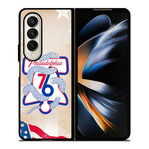PHILADELPHIA 76ERS LOGO 3 Samsung Z Fold 4 Case