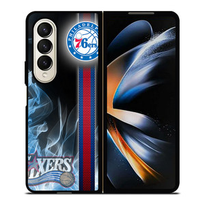 PHILADELPHIA 76ERS NBA 2 Samsung Z Fold 4 Case PHILADELPHIA 76ERS NBA 2 Samsung Z Fold 4 Case