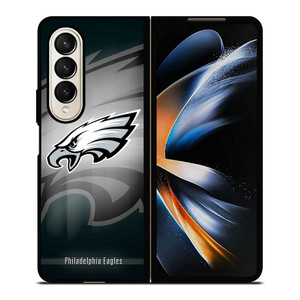 PHILADELPHIA EAGLES LOGO Samsung Z Fold 4 Case PHILADELPHIA EAGLES LOGO Samsung Z Fold 4 Case
