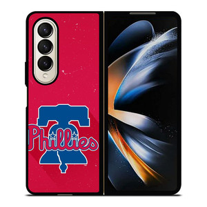 PHILADELPHIA PHILLIES LOGO 3 Samsung Z Fold 4 Case PHILADELPHIA PHILLIES LOGO 3 Samsung Z Fold 4 Case