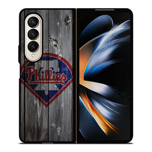 PHILADELPHIA PHILLIES LOGO Samsung Z Fold 4 Case PHILADELPHIA PHILLIES LOGO Samsung Z Fold 4 Case