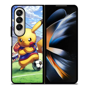 PIKACHU POKEMON SOCCER Samsung Z Fold 4 Case