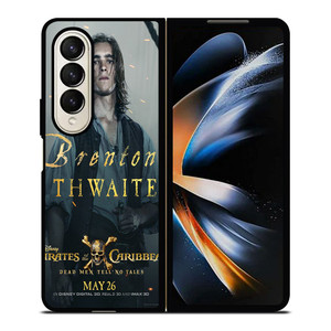 PIRATES OF THE CARIBBEAN BRENTON THWAITES Samsung Z Fold 4 Case