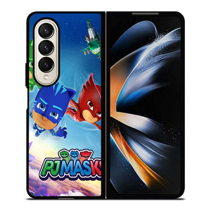 PJ MASKS FLY IN THE SKY Samsung Z Fold 4 Case PJ MASKS FLY IN THE SKY Samsung Z Fold 4 Case