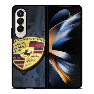 PORSCHE LOGO 2 Samsung Z Fold 4 Case
