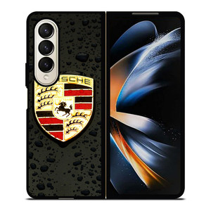 PORSCHE LOGO Samsung Z Fold 4 Case PORSCHE LOGO Samsung Z Fold 4 Case