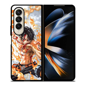PORTGAS D ACE BLEEDING Samsung Z Fold 4 Case PORTGAS D ACE BLEEDING Samsung Z Fold 4 Case