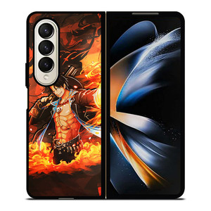 PORTGAS D ACE Samsung Z Fold 4 Case