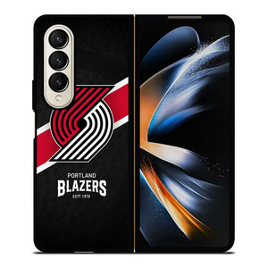 PORTLAND BLAZERS LOGO Samsung Z Fold 4 Case PORTLAND BLAZERS LOGO Samsung Z Fold 4 Case