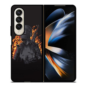 PUBG HELMET Samsung Z Fold 4 Case PUBG HELMET Samsung Z Fold 4 Case