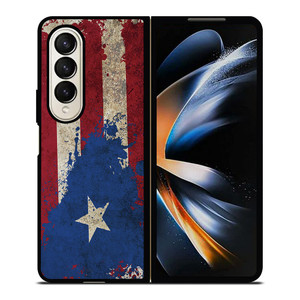 PUERTO RICO FLAG 2 Samsung Z Fold 4 Case PUERTO RICO FLAG 2 Samsung Z Fold 4 Case
