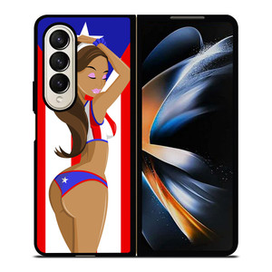 PUERTO RICO GIRL Samsung Z Fold 4 Case PUERTO RICO GIRL Samsung Z Fold 4 Case