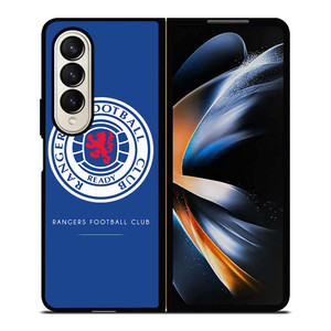 RANGERS FOOTBALL CLUB LOGO Samsung Z Fold 4 Case RANGERS FOOTBALL CLUB LOGO Samsung Z Fold 4 Case