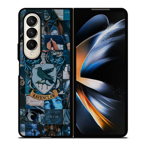 RAVENCLAW HARRY POTTER COLLAGE 2 Samsung Z Fold 4 Case RAVENCLAW HARRY POTTER COLLAGE 2 Samsung Z Fold 4 Case