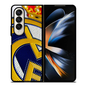 REAL MADRID LOGO Samsung Z Fold 4 Case REAL MADRID LOGO Samsung Z Fold 4 Case