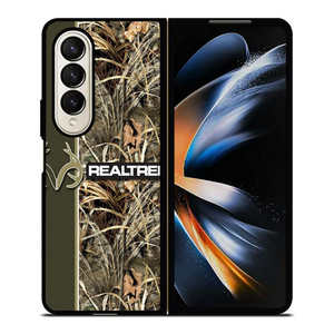 REALTREE CAMO LOGO Samsung Z Fold 4 Case REALTREE CAMO LOGO Samsung Z Fold 4 Case