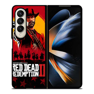 RED DEAD REDEMPTION Samsung Z Fold 4 Case RED DEAD REDEMPTION Samsung Z Fold 4 Case
