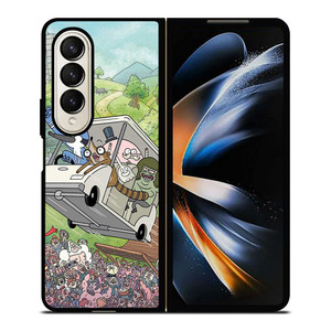 REGULAR SHOW ART Samsung Z Fold 4 Case REGULAR SHOW ART Samsung Z Fold 4 Case