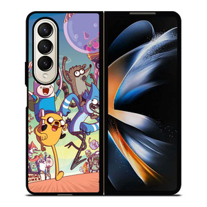 REGULAR SHOW CHARACTERS ART Samsung Z Fold 4 Case REGULAR SHOW CHARACTERS ART Samsung Z Fold 4 Case