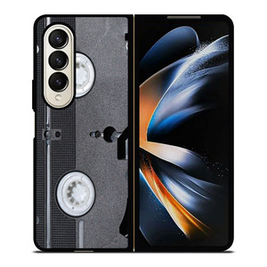 RETRO CASSETTE TAPE Samsung Z Fold 4 Case RETRO CASSETTE TAPE Samsung Z Fold 4 Case
