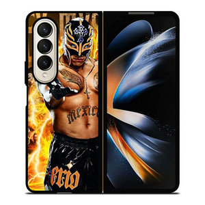 REY MYSTERIO 619 SMACKDOWN Samsung Z Fold 4 Case REY MYSTERIO 619 SMACKDOWN Samsung Z Fold 4 Case
