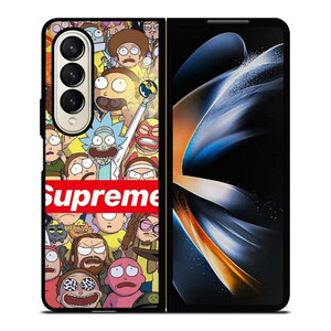 RICK AND MORTY SUPREME Samsung Z Fold 4 Case RICK AND MORTY SUPREME Samsung Z Fold 4 Case
