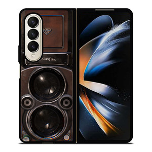 ROLLEIFLEX VINTAGE CAMERA 3 Samsung Z Fold 4 Case ROLLEIFLEX VINTAGE CAMERA 3 Samsung Z Fold 4 Case