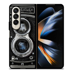 ROLLEIFLEX VINTAGE CAMERA Samsung Z Fold 4 Case ROLLEIFLEX VINTAGE CAMERA Samsung Z Fold 4 Case