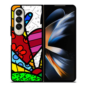 ROMERO BRITTO LOVE Samsung Z Fold 4 Case ROMERO BRITTO LOVE Samsung Z Fold 4 Case