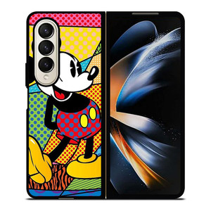 ROMERO BRITTO MICKEY MOUSE Samsung Z Fold 4 Case