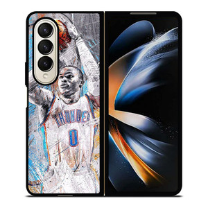 RUSSELL WESTBROOK Samsung Z Fold 4 Case RUSSELL WESTBROOK Samsung Z Fold 4 Case