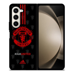 MANCHESTER UNITED LOGO Samsung Z Fold 5 Case MANCHESTER UNITED LOGO Samsung Z Fold 5 Case