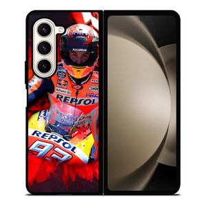 MARC MARQUEZ HELMET 2 Samsung Z Fold 5 Case