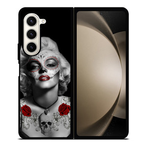 MARILYN MONROE GOTHIC Samsung Z Fold 5 Case MARILYN MONROE GOTHIC Samsung Z Fold 5 Case