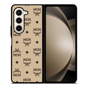 MCM WORLDWIDE PATTERN Samsung Z Fold 5 Case MCM WORLDWIDE PATTERN Samsung Z Fold 5 Case