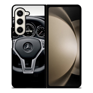 MERCEDES BENZ STEERING WHEEL Samsung Z Fold 5 Case