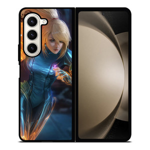 METROID SAMUS ARAN Samsung Z Fold 5 Case METROID SAMUS ARAN Samsung Z Fold 5 Case