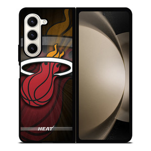 MIAMI HEAT LOGO Samsung Z Fold 5 Case MIAMI HEAT LOGO Samsung Z Fold 5 Case