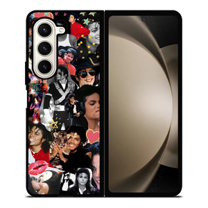 MICHAEL JACKSON COLLAGE Samsung Z Fold 5 Case