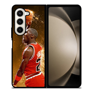 MICHAEL JORDAN CHICAGO BULLS Samsung Z Fold 5 Case MICHAEL JORDAN CHICAGO BULLS Samsung Z Fold 5 Case