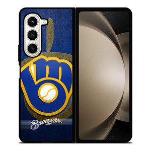 MILWAUKEE BREWERS LOGO Samsung Z Fold 5 Case MILWAUKEE BREWERS LOGO Samsung Z Fold 5 Case