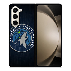 MINNESOTA TIMBERWOLVES LOGO Samsung Z Fold 5 Case MINNESOTA TIMBERWOLVES LOGO Samsung Z Fold 5 Case