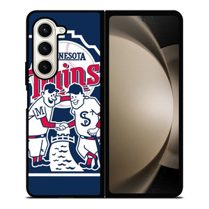 MINNESOTA TWINS LOGO 3 Samsung Z Fold 5 Case MINNESOTA TWINS LOGO 3 Samsung Z Fold 5 Case