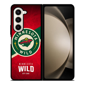 MINNESOTA WILD LOGO 2 Samsung Z Fold 5 Case MINNESOTA WILD LOGO 2 Samsung Z Fold 5 Case
